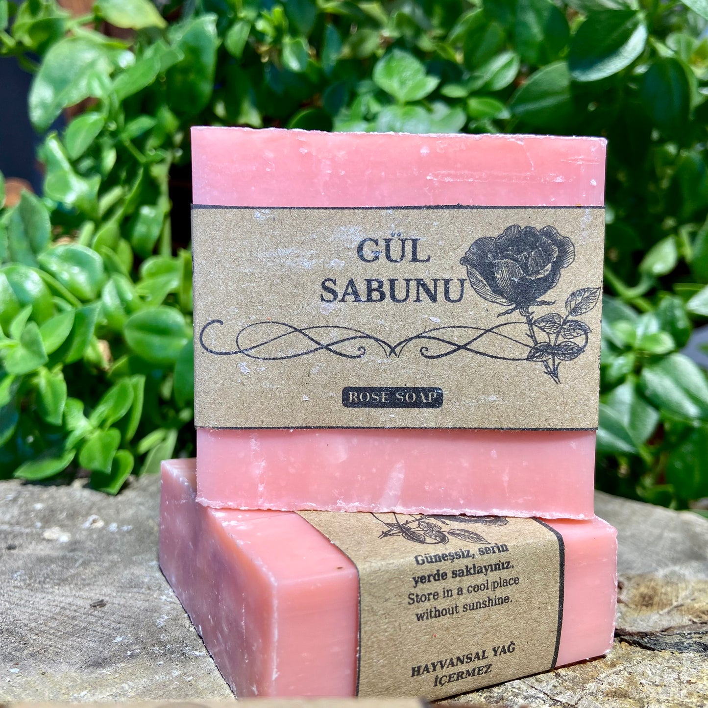 Kostiksiz Gül Sabun (120 Gram)