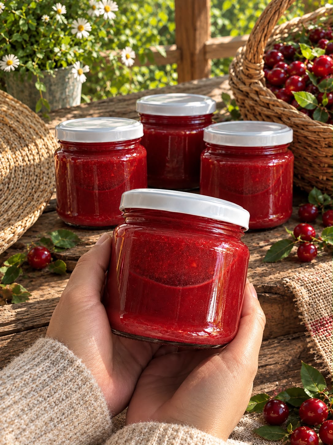 4 adet kızılcık marmelatı kampanya