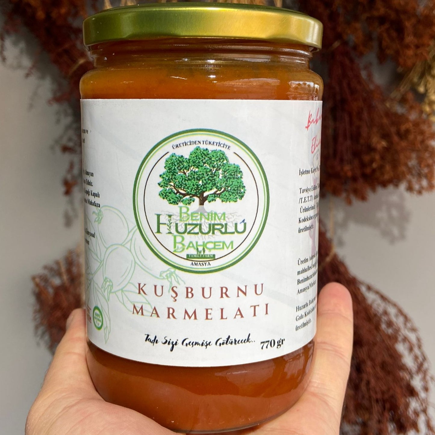 Kuşburnu Marmelatı (680 Gram)