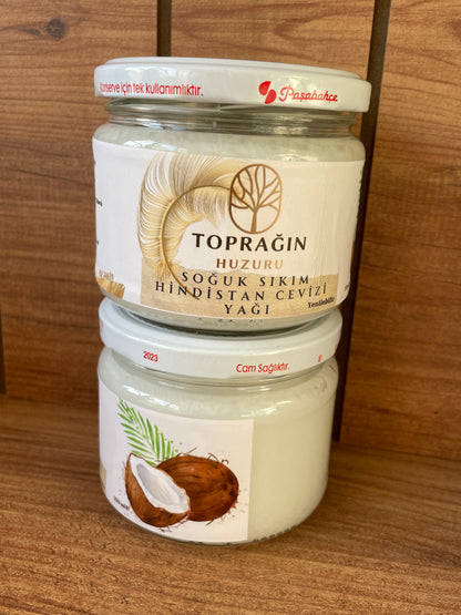 Hindistan Cevizi Yağı (Premium )( 330 ml ) 1 adet