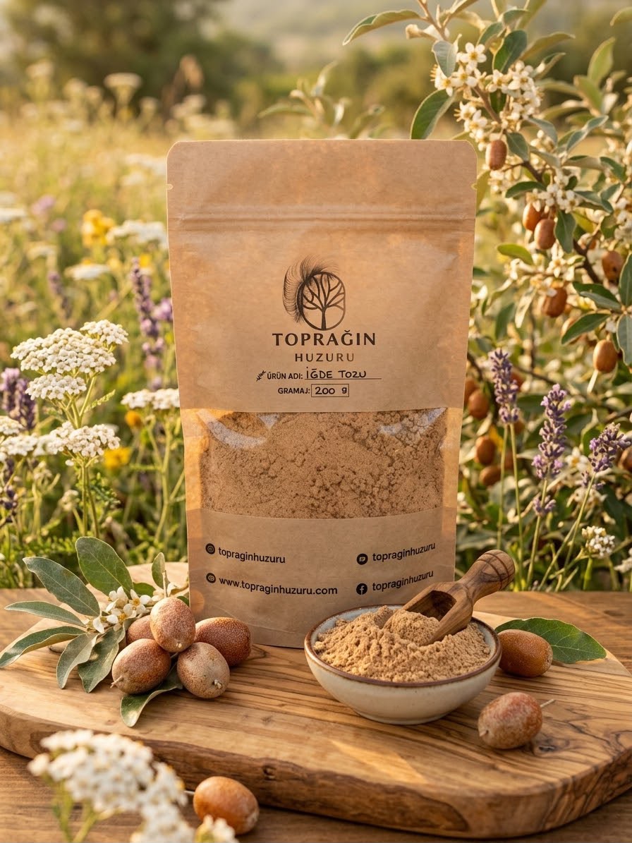 İğde Çekirdeği Tozu ( 200 Gr )